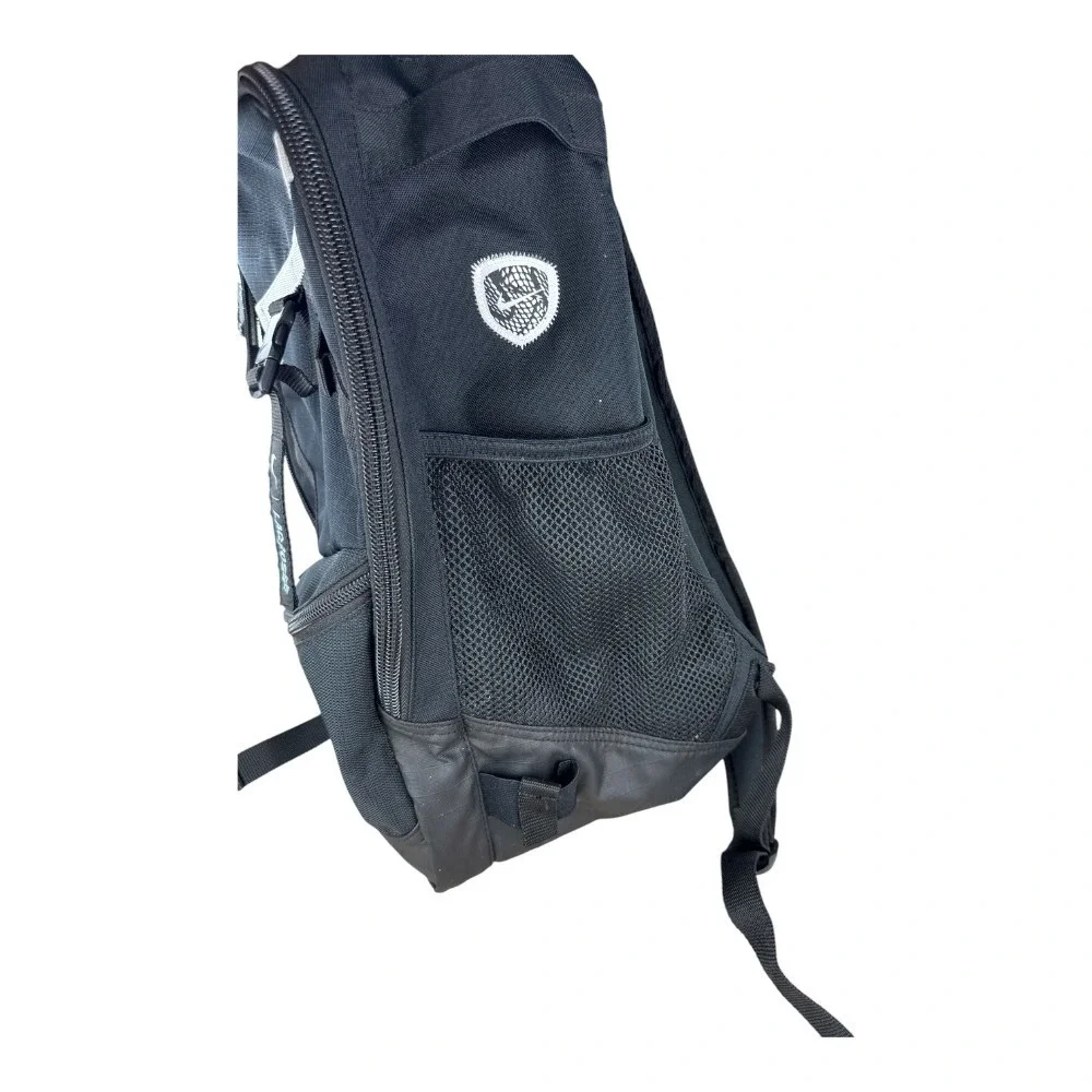 Nike Lacrosse Max Air Lazer Backpack Black Athletic Gear Bag Insulated Pocket